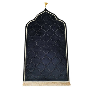 Tapis de prière noir arc