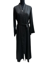 Charger l&#39;image dans la galerie, Kimono a zip noir
