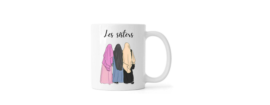 Mugs personnalisé les sisters