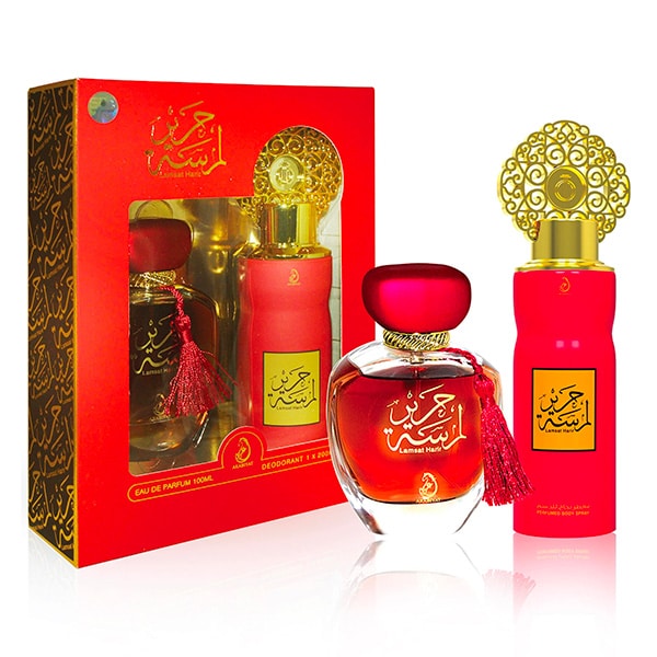Coffret Lamsat Harir Special Edition Eau De Parfum 100ML + Déodorant 200ML