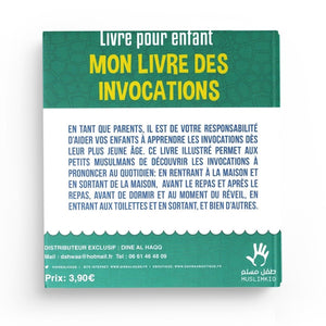 MON LIVRE DES INVOCATIONS - VERSION GARÇON