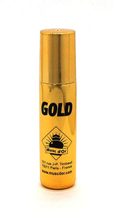 Parfum concentré sans alcool Musc d'Or "Gold" (8 ml de luxe) - Mixte