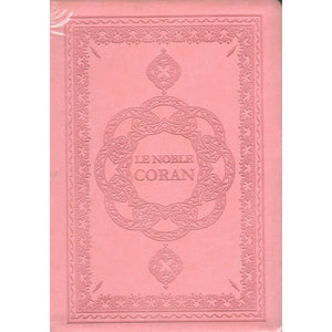 Le Noble Coran - Arabe Français Phonétique - Petit Format rose pâle