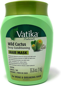 Dabur Vatika Cactus masque cheveux 1kg - pour les cheveux fragiles et cassants