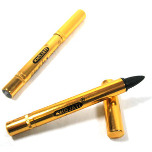 Crayon Khol Khojati eyeliner noir à base de beurre et d'huile d'amande - Kohl Eye Pencil