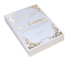 Charger l&#39;image dans la galerie, Le Coran - Traduction du sens de ses versets d’après les exégèses de référence - Couverture blanche dorée
