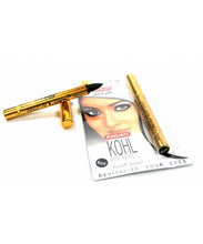 Charger l&#39;image dans la galerie, Crayon Khol Khojati eyeliner noir à base de beurre et d&#39;huile d&#39;amande - Kohl Eye Pencil
