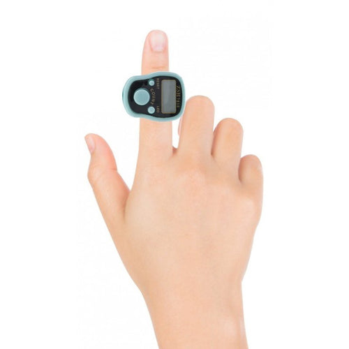 Chapelet Electronique / Finger Counter Bleu BIC