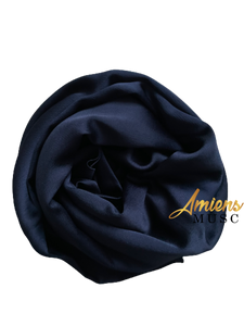 Hijab satiné bleu