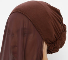 Charger l&#39;image dans la galerie, Hijab bonnet integrer Sedef
