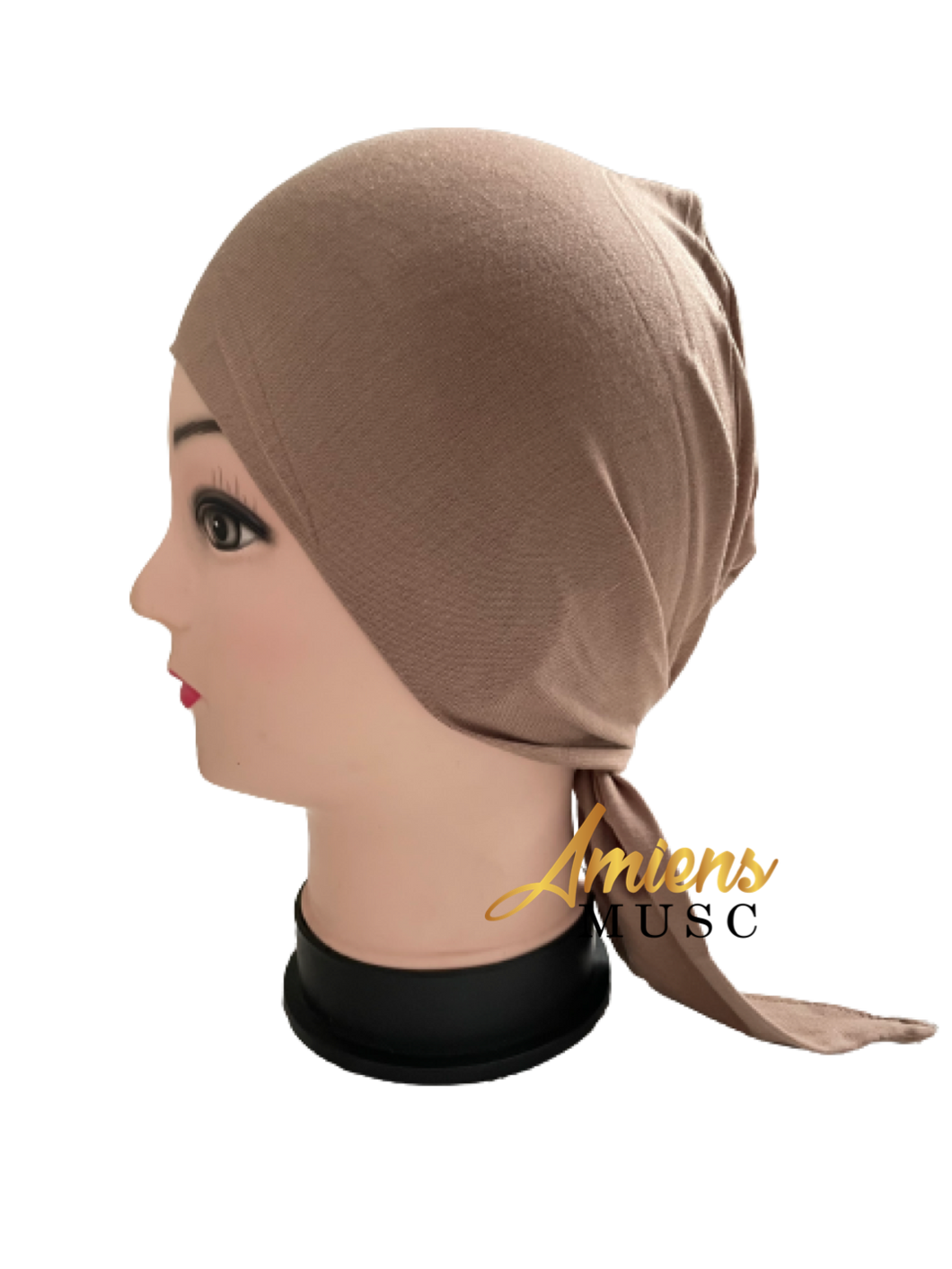 Bonnet sous hijab Taupe claire