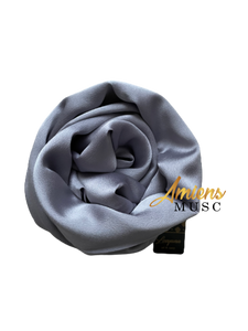 Hijab satiné gris clair