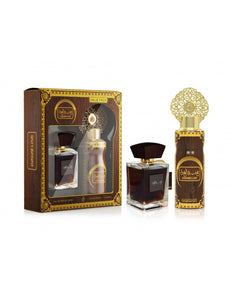 Coffret Khashab & Oud Eau De Parfum 100ML + Déodorant 200ML Unisex