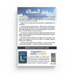 La saveur de la prière - Ibn Qayyim AL-JAWZIYYA - éditions Al-Hadîth