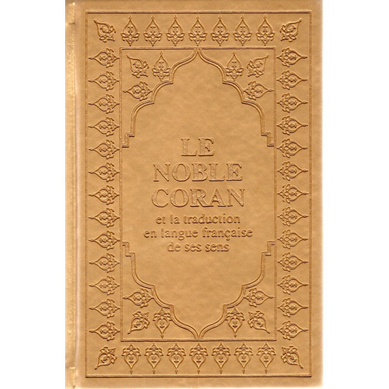 Le Coran (Arabe-Français) - Format Moyen 21X14 - Couverture DORÉE