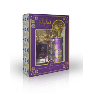 Coffret Qamar al Layali Eau De Parfum 100ML + Déodorant 200ML
