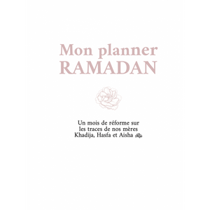 Ramadan Planner (nude)